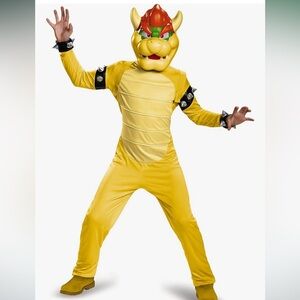 Kids bowser costume size 7-8 medium